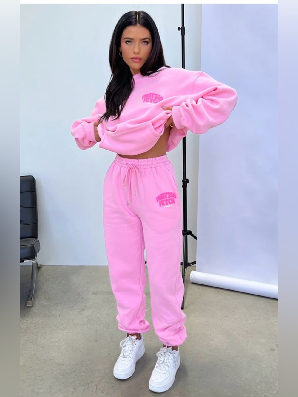Pink Thats so fetch Sweatpants - Cozy Fleece Joggers